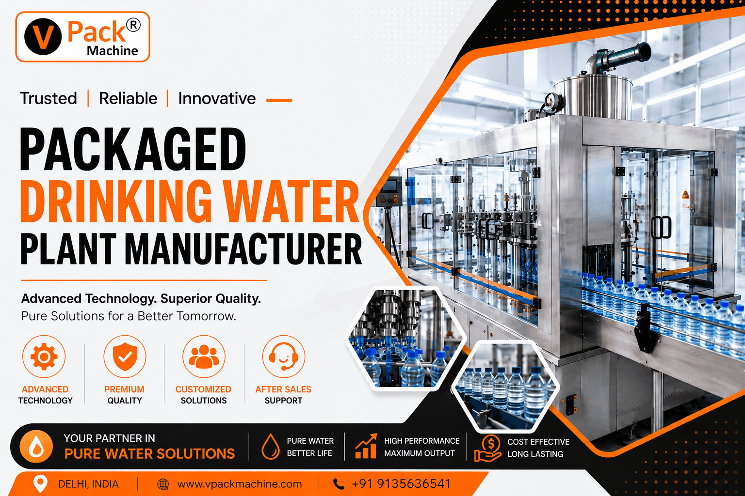 Packaged Drinking Water Plant Manufacturer