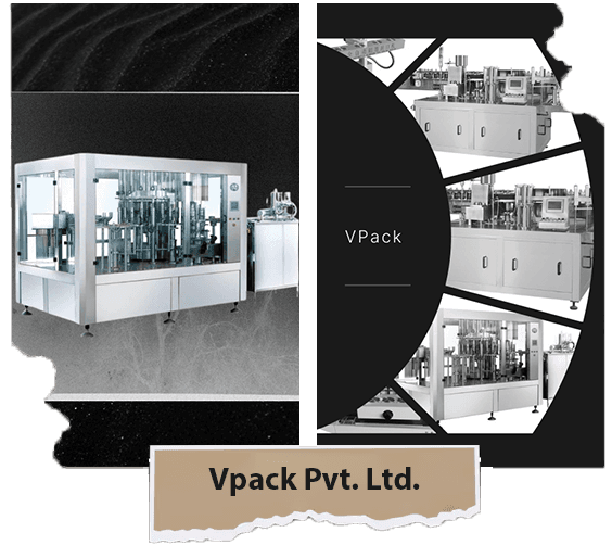 Vpack Machine Industry Collage